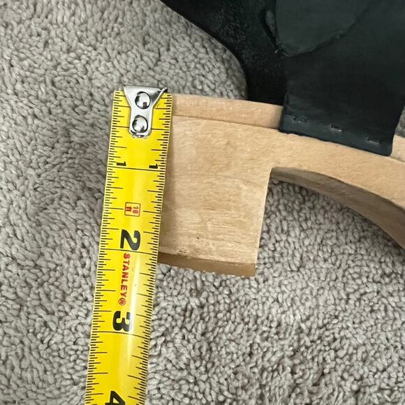 BRYR Emma Closed Toe High Heel Clog Women Size 37 - Picture 16 of 16